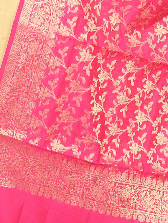 banarasi chanderi dupatta - 15791253 -  Standard Image - 1