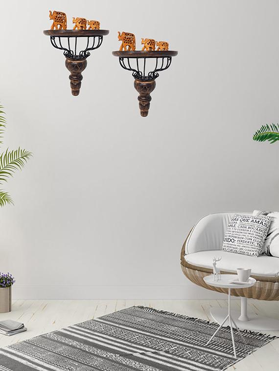 beautiful wrought iron wall hanging pack of 2