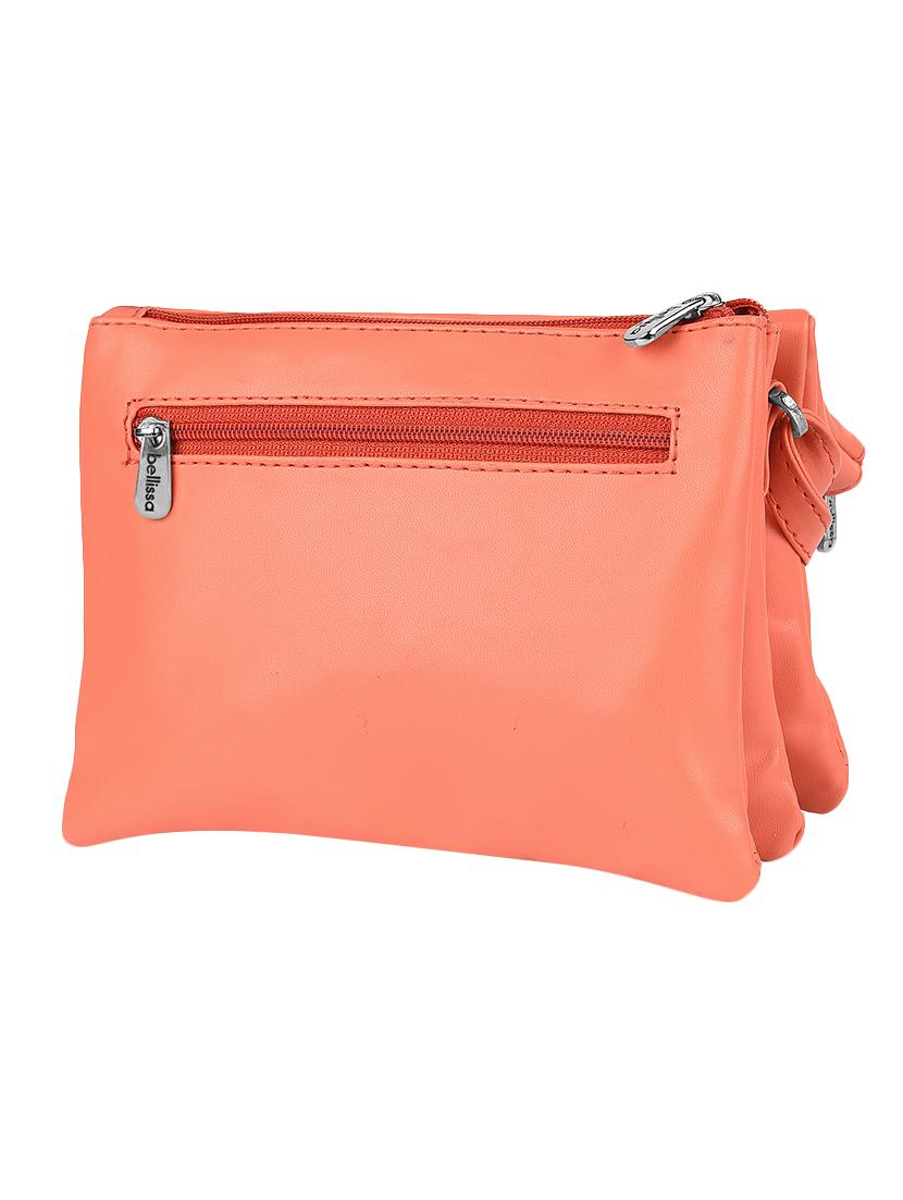orange leatherette (pu) sling bag - 15794950 -  Standard Image - 1