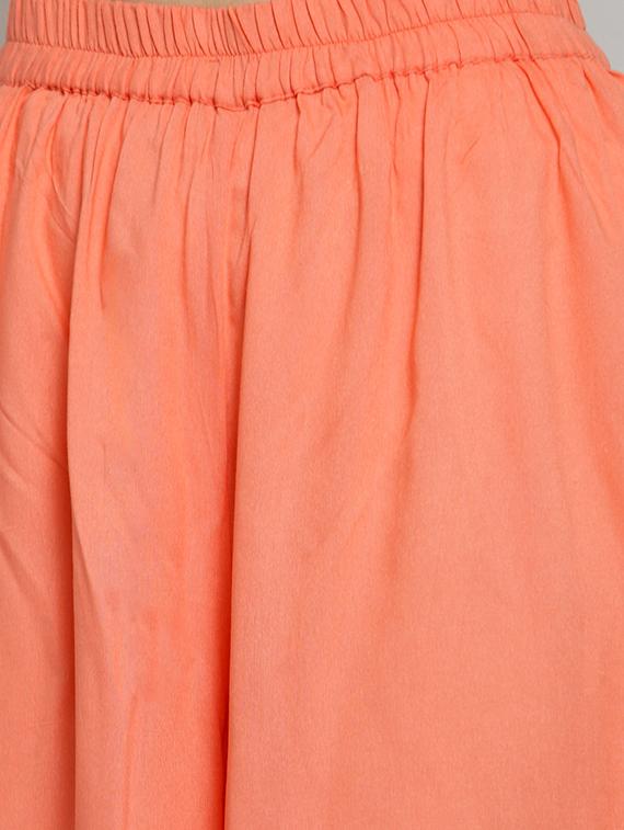 side slit printed kurta with palazzo set - 15799847 - Standard Image - 4