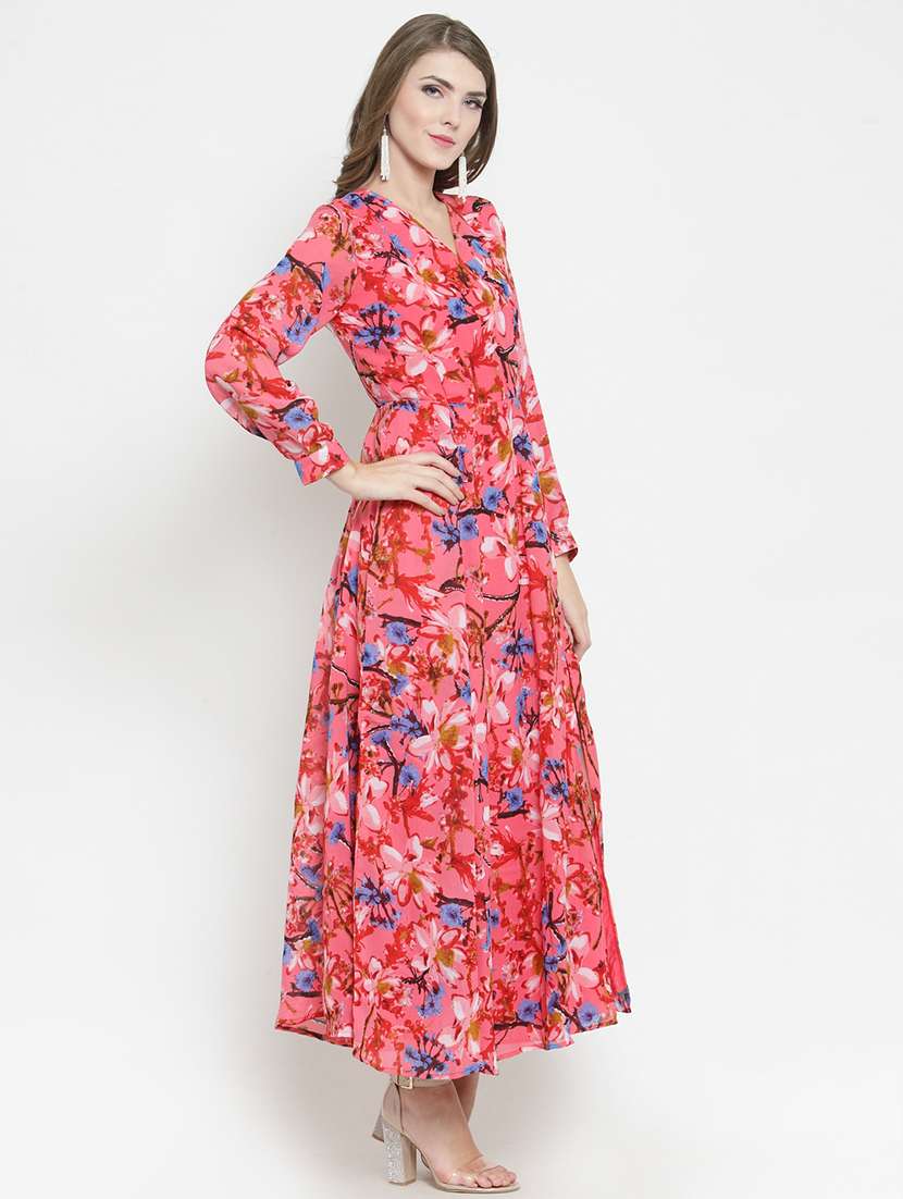 women's floral dress - 15800866 - Standard Image - 1