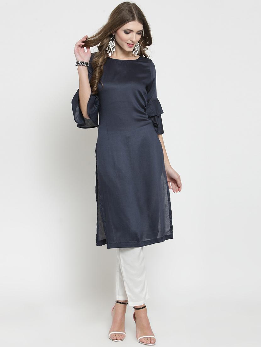 women's straight kurta - 15802813 -  Zoom Image - 0