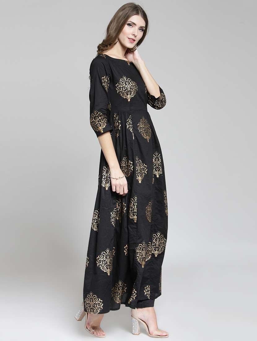 women's flared kurta - 15802816 -  Standard Image - 1