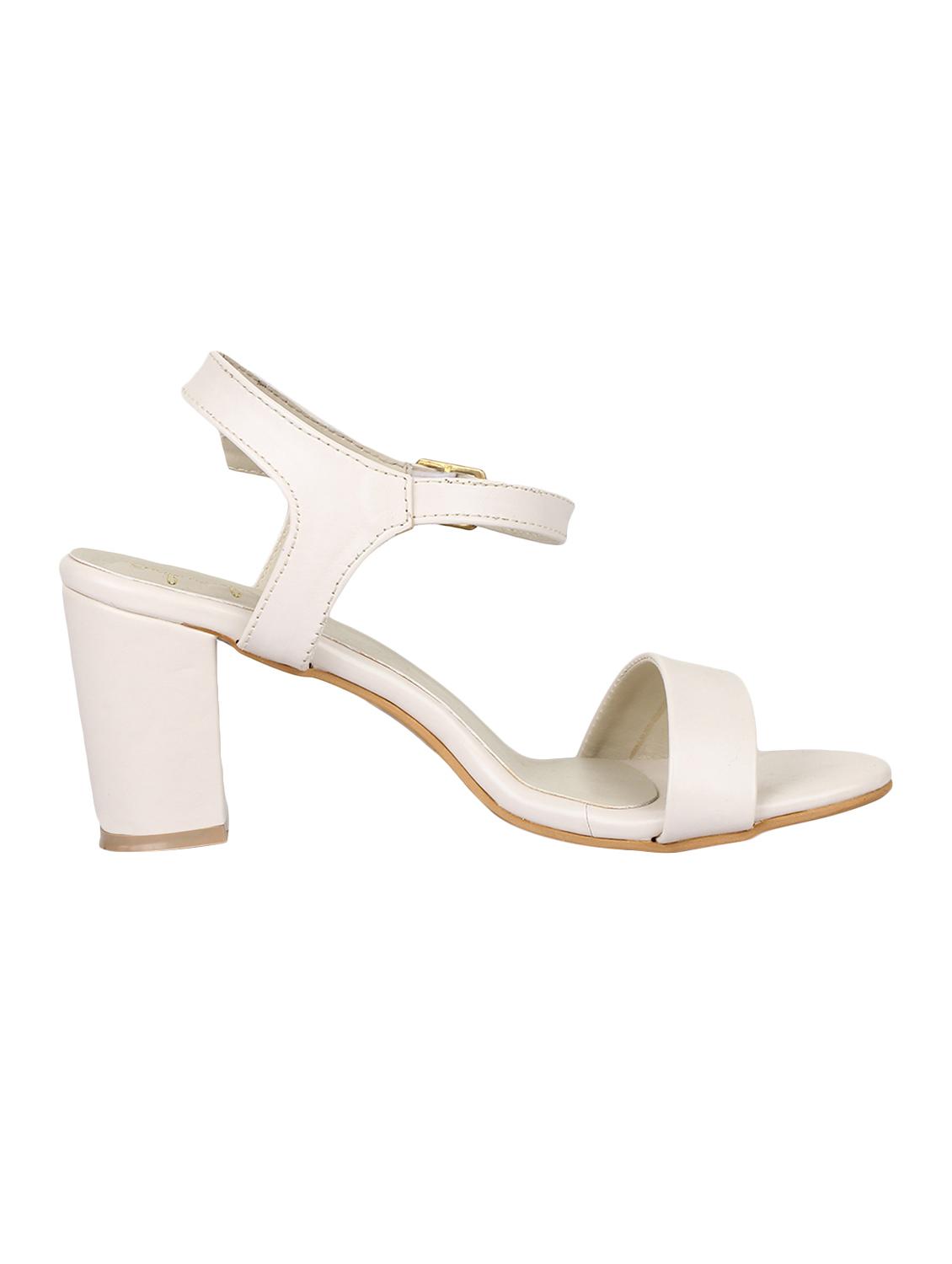 white ankle strap sandals - 15803064 - Standard Image - 1