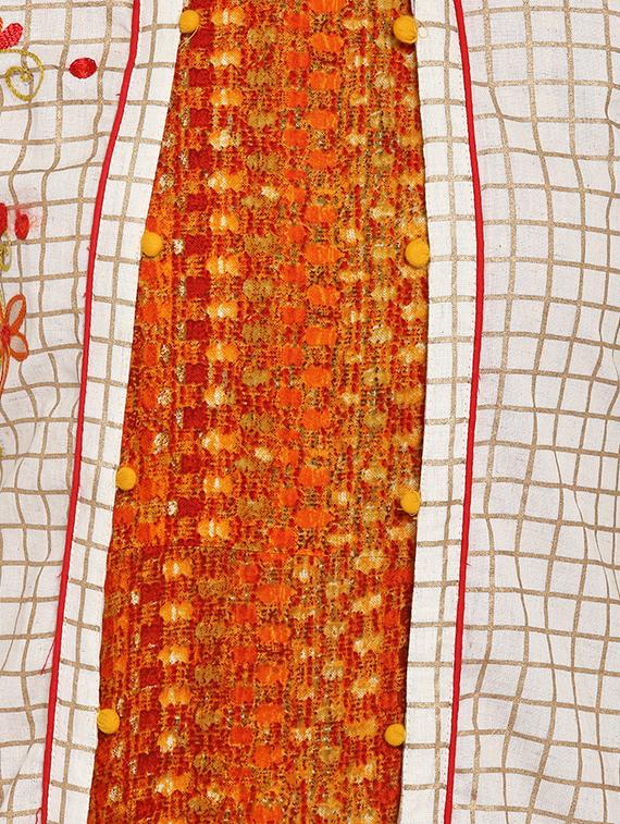 layered kurta with jacket - 15803648 - Standard Image - 4