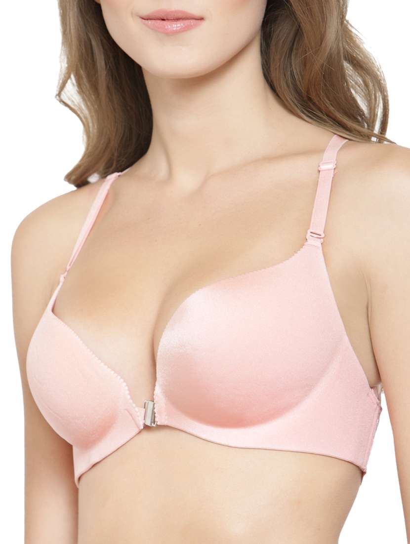front open criss-cross back bra - 15803655 -  Standard Image - 1