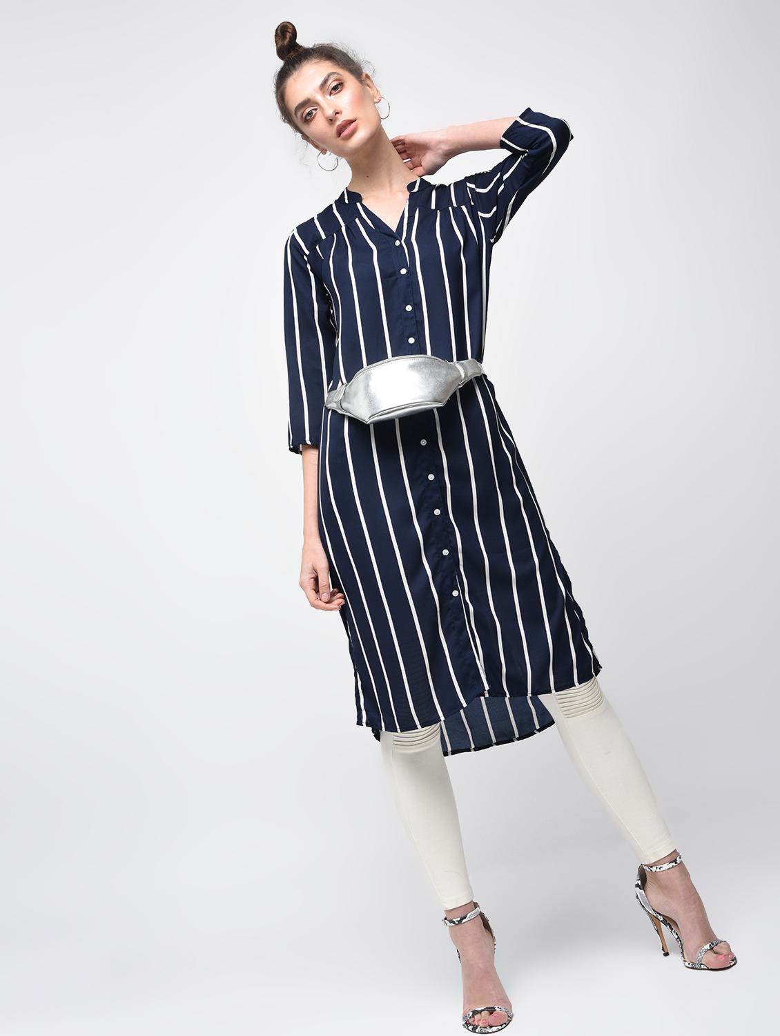 women's high-low kurta