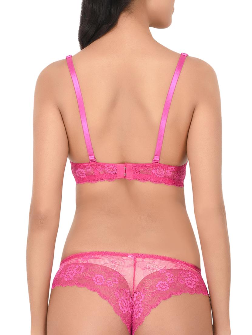 laced bra and panty set - 15805474 - Standard Image - 1