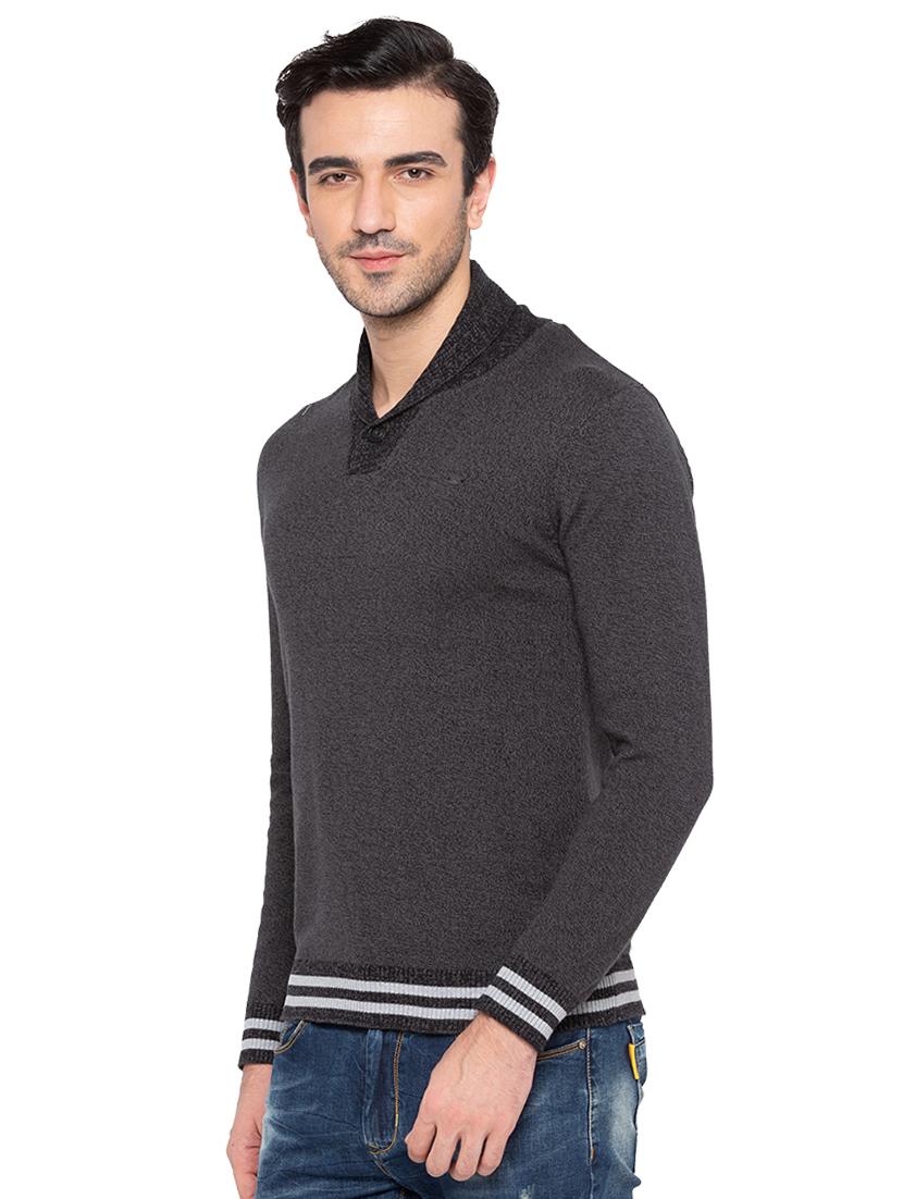 grey cotton pullover - 15810421 -  Standard Image - 1