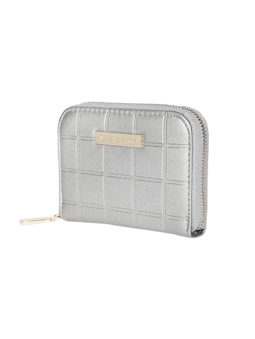 silver leatherette (pu wallet - 15814036 - Standard Image - 4