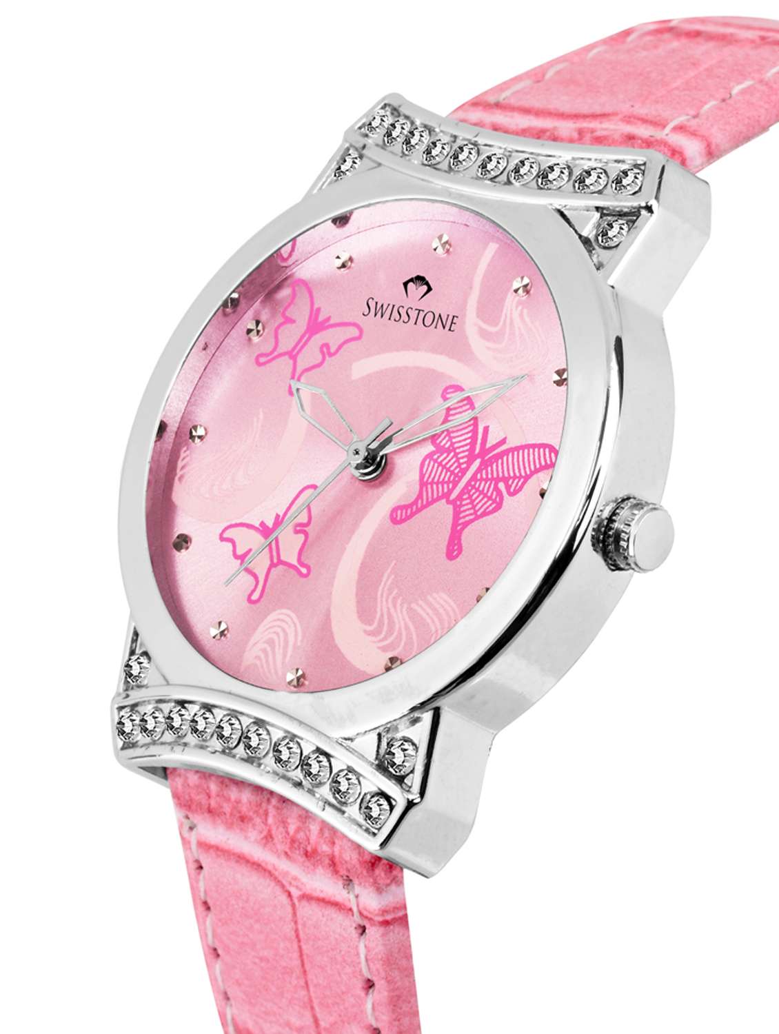round dial analog watch-(voglr535-pink) - 15814934 -  Standard Image - 1
