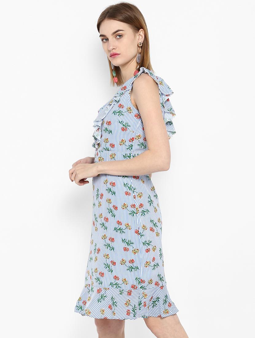 cap sleeved a-line dress - 15817394 -  Standard Image - 1