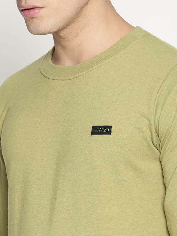 green cotton sweatshirt - 15817551 - Standard Image - 4