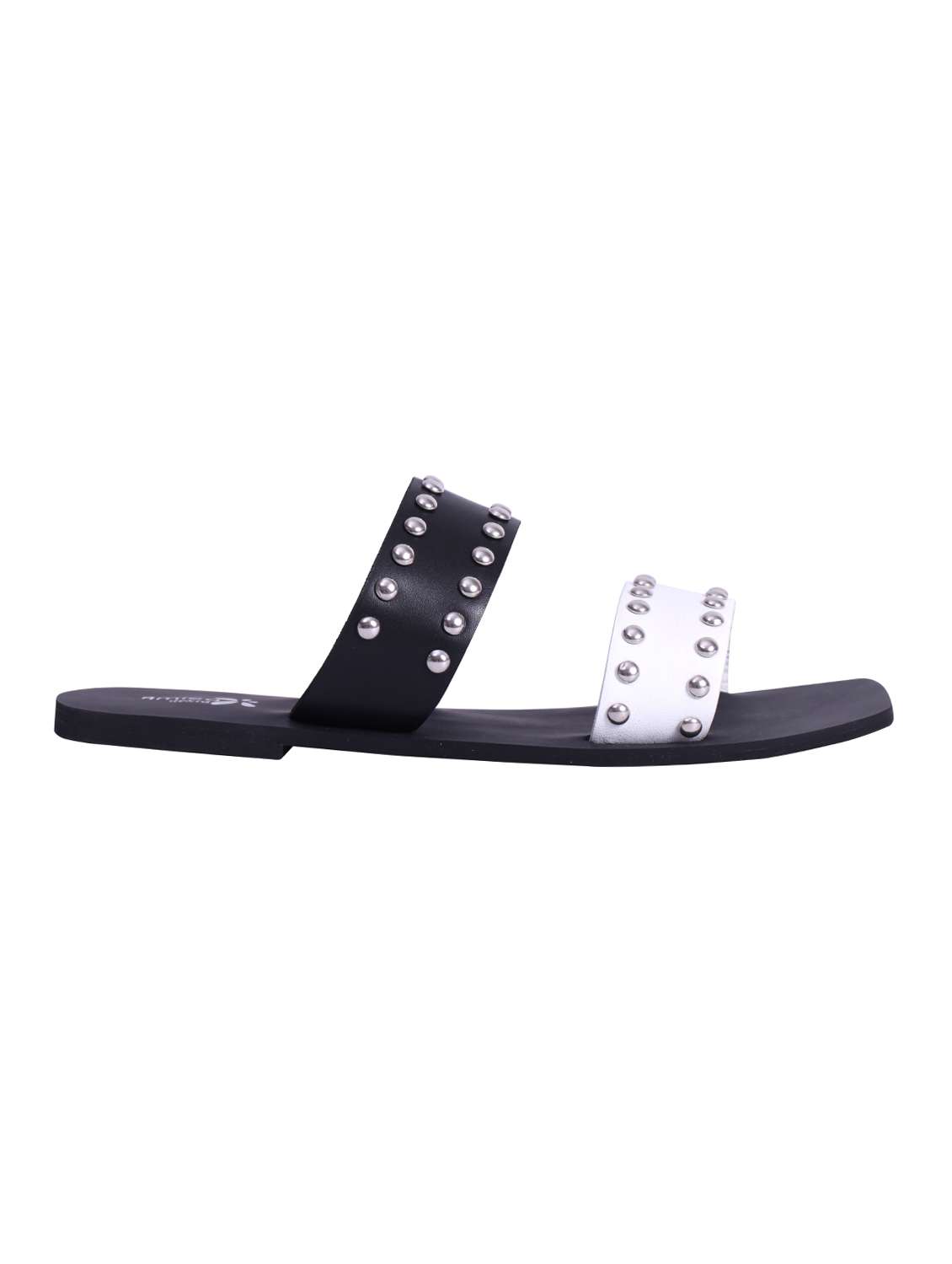 black slip on sandals - 15822196 -  Standard Image - 1