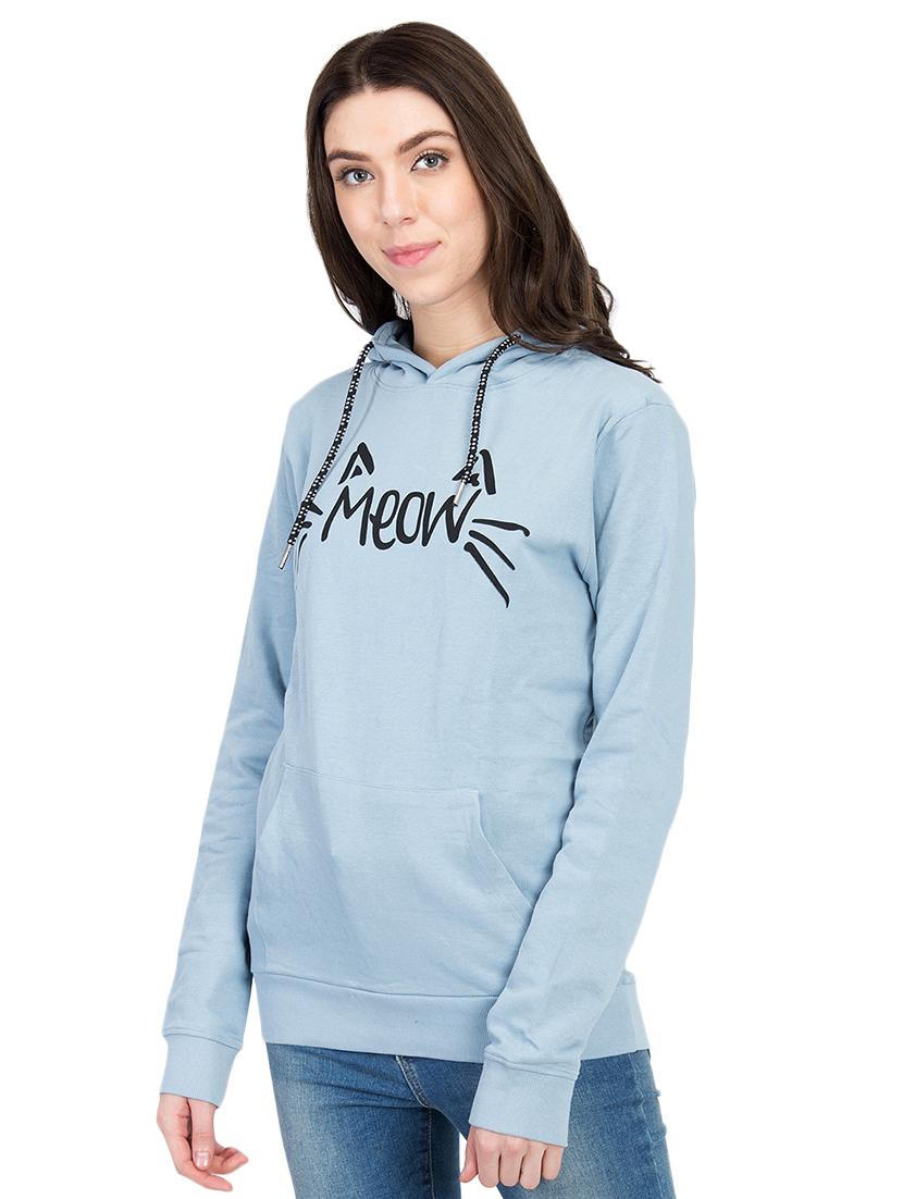 hooded graphic print sweatshirt - 15824452 -  Standard Image - 1