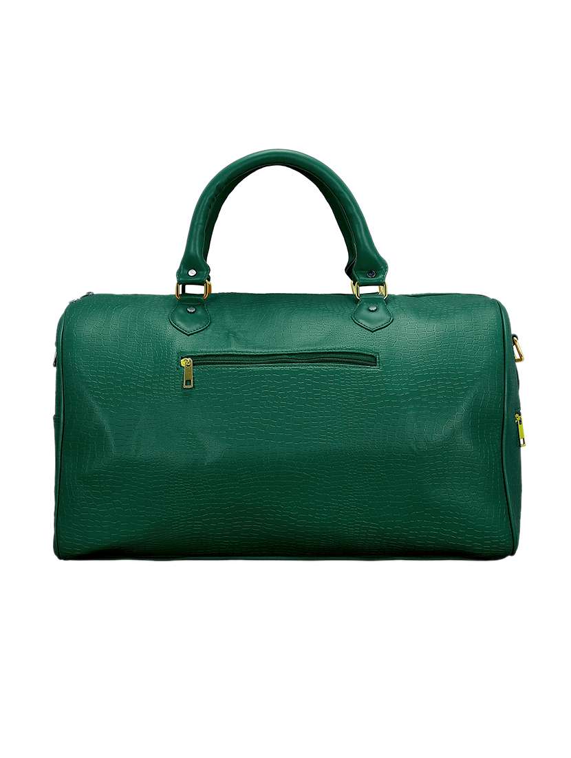 green leatherette (pu) handbag - 15824885 -  Standard Image - 1