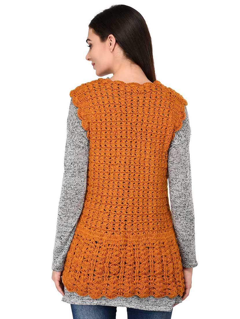 yellow wool jacket - 15829408 - Standard Image - 1