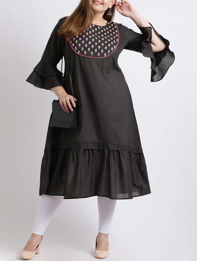 women's flared kurta