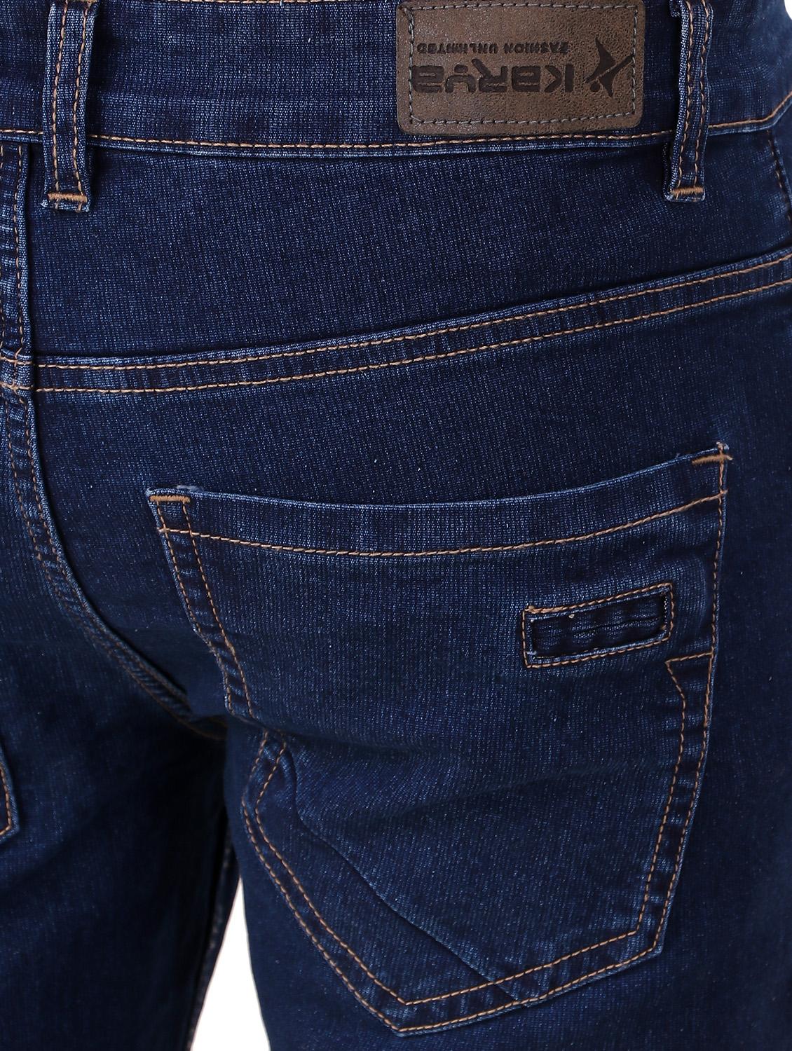mens slim fit plain jeans - 15832839 - Standard Image - 4