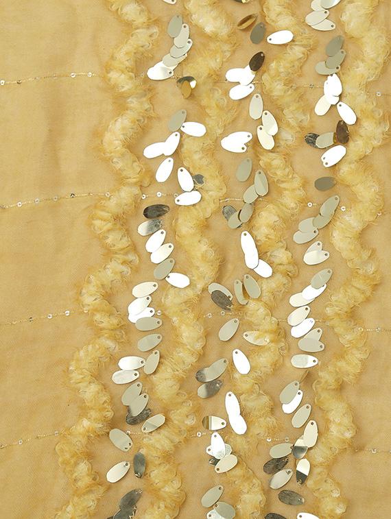 yellow linen stole - 15835069 - Standard Image - 1