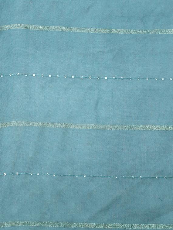 blue cotton stole - 15835099 -  Standard Image - 1