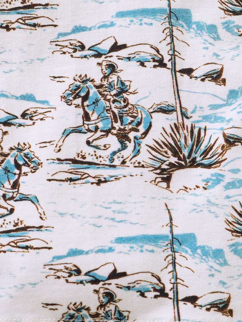 white cotton shorts set - 15835764 -  Standard Image - 4