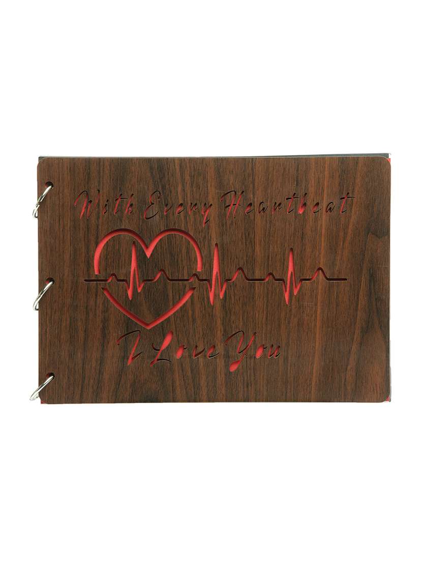 sehaz artworks heartbeat-a4 scrapbook photo album for gift