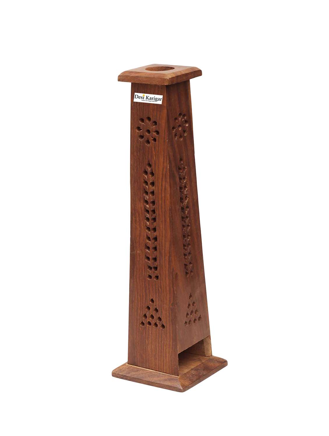 wooden antique incense box