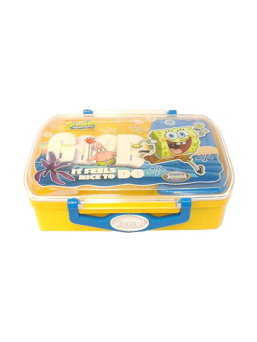 jewel grab it big lunch box for school kids, sponge bob