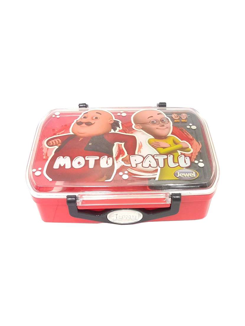 jewel grab it big lunch box for school kids, motu patlu