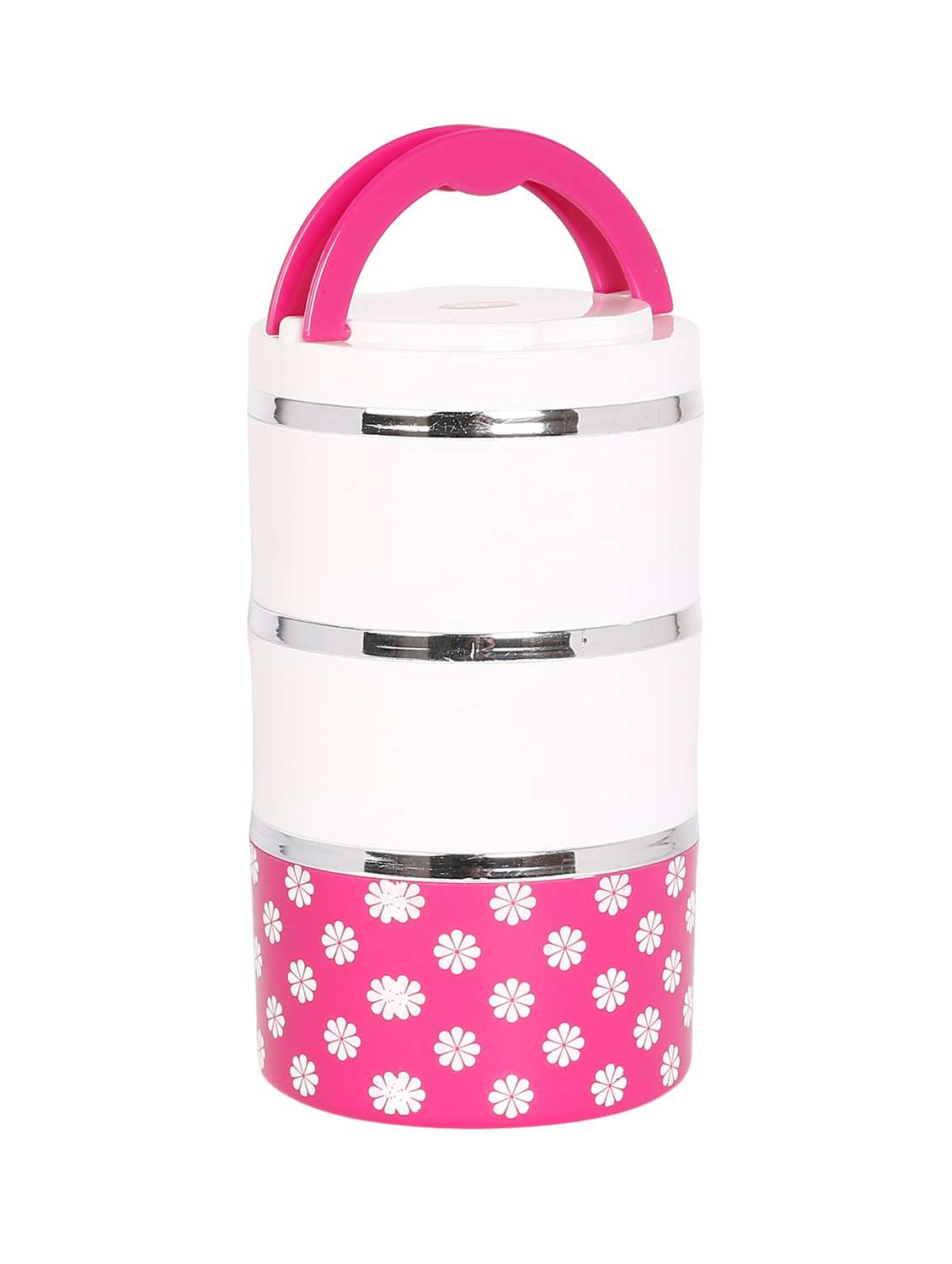 jayco insulated venice designed layers lunch box (venice 3, pink)