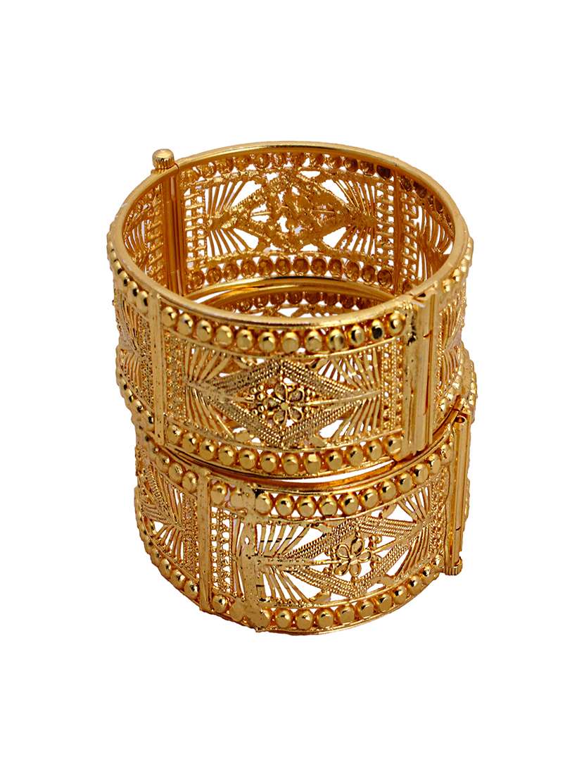 gold brass bangle