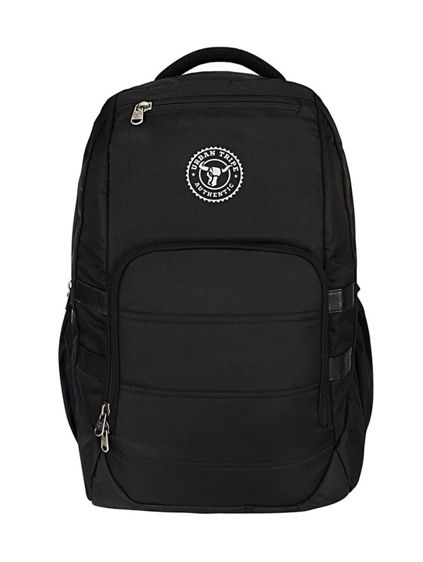 black polyester backpack - 15854139 - Zoom Image - 0