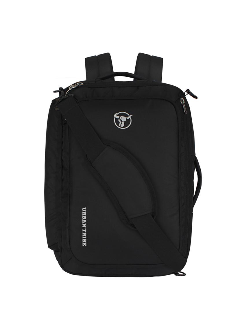 black polyester backpack - 15854145 - Zoom Image - 0