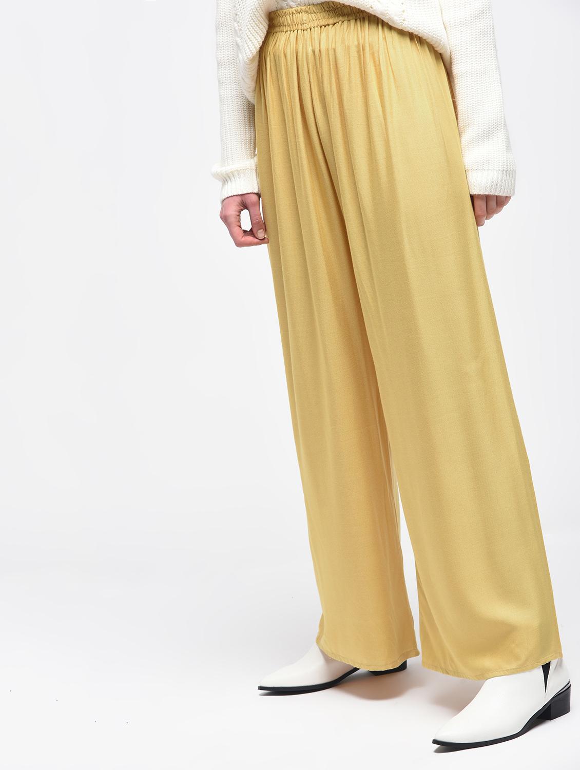mocha flared palazzo - 15857718 - Zoom Image - 0
