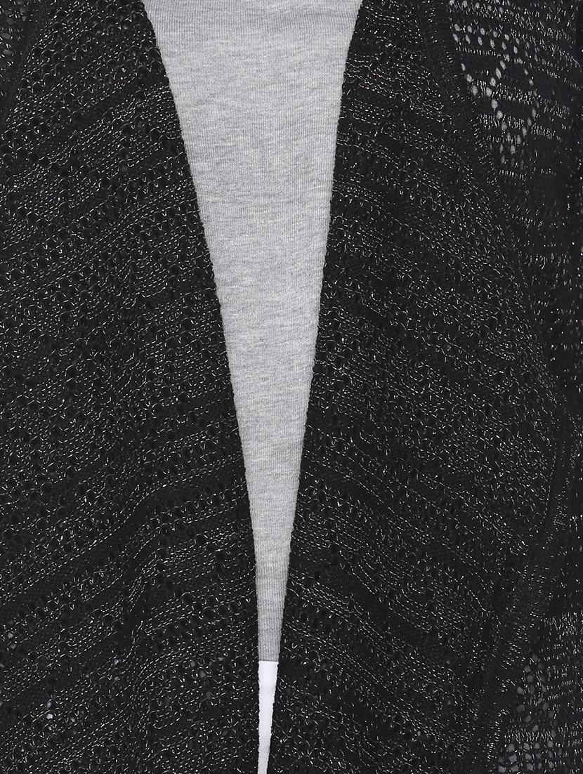 asymmetric sheered shrug - 15857735 - Standard Image - 4