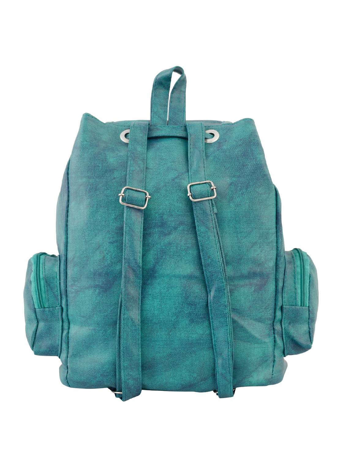blue leatherette (pu) fashion backpack - 15859020 -  Standard Image - 1