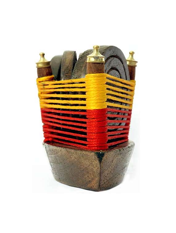 Wooden Stylish Boat Tea Coasters Home Decor