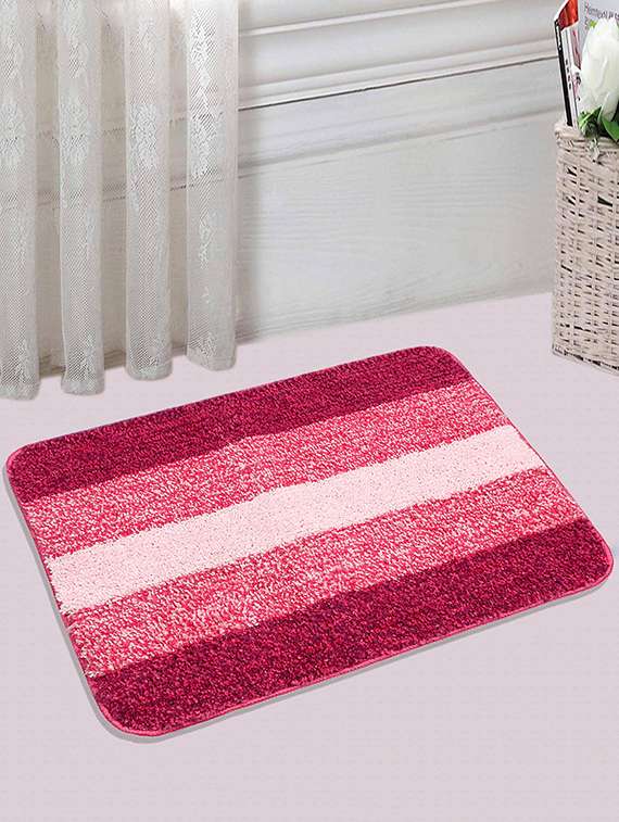 saral home soft microfiber bath mat (50x70cm) - pack of 2 - 15862224 -  Standard Image - 1