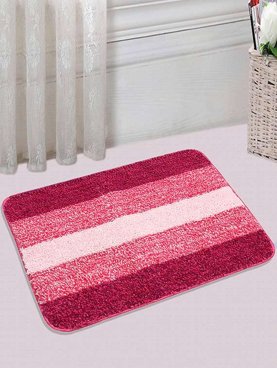 saral home soft microfiber bath mat (50x70cm) - pack of 2 - 15862227 -  Standard Image - 1