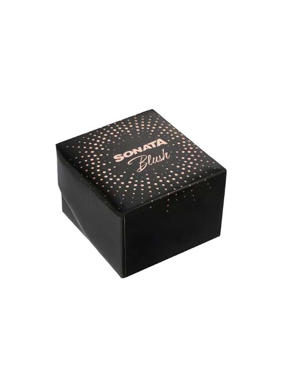 leather strap analog watch (8123wl01)