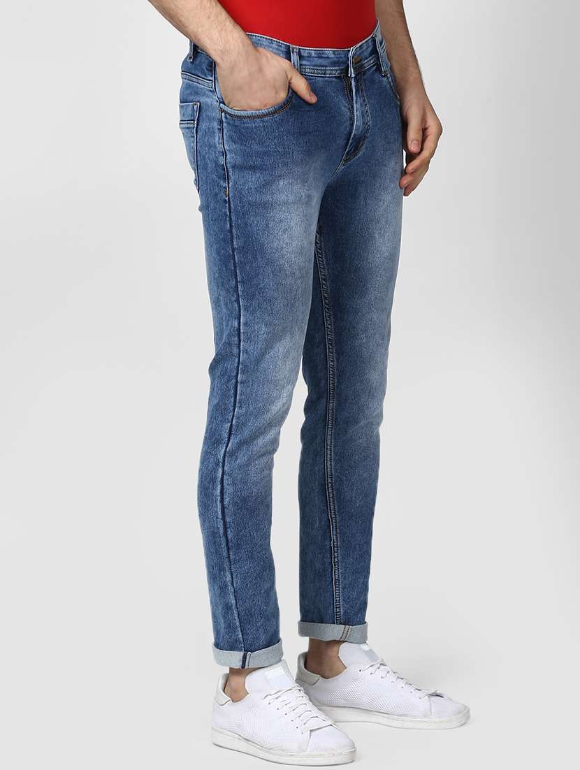 mens slim fit plain jeans - 15871786 -  Standard Image - 1