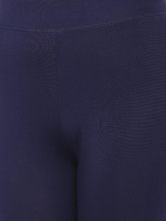 solid viscose ankle length legging - 15877254 - Standard Image - 4