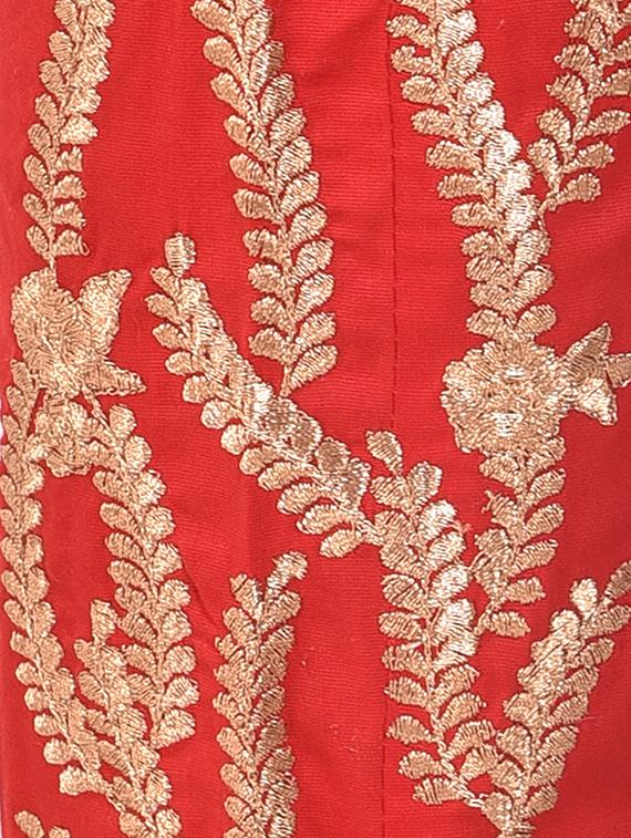 embroidered ankle length pant - 15877827 - Standard Image - 4