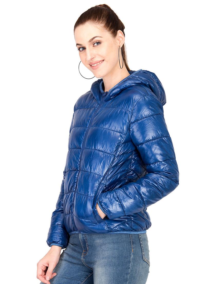 hooded neck puffer jacket - 15878692 -  Standard Image - 1