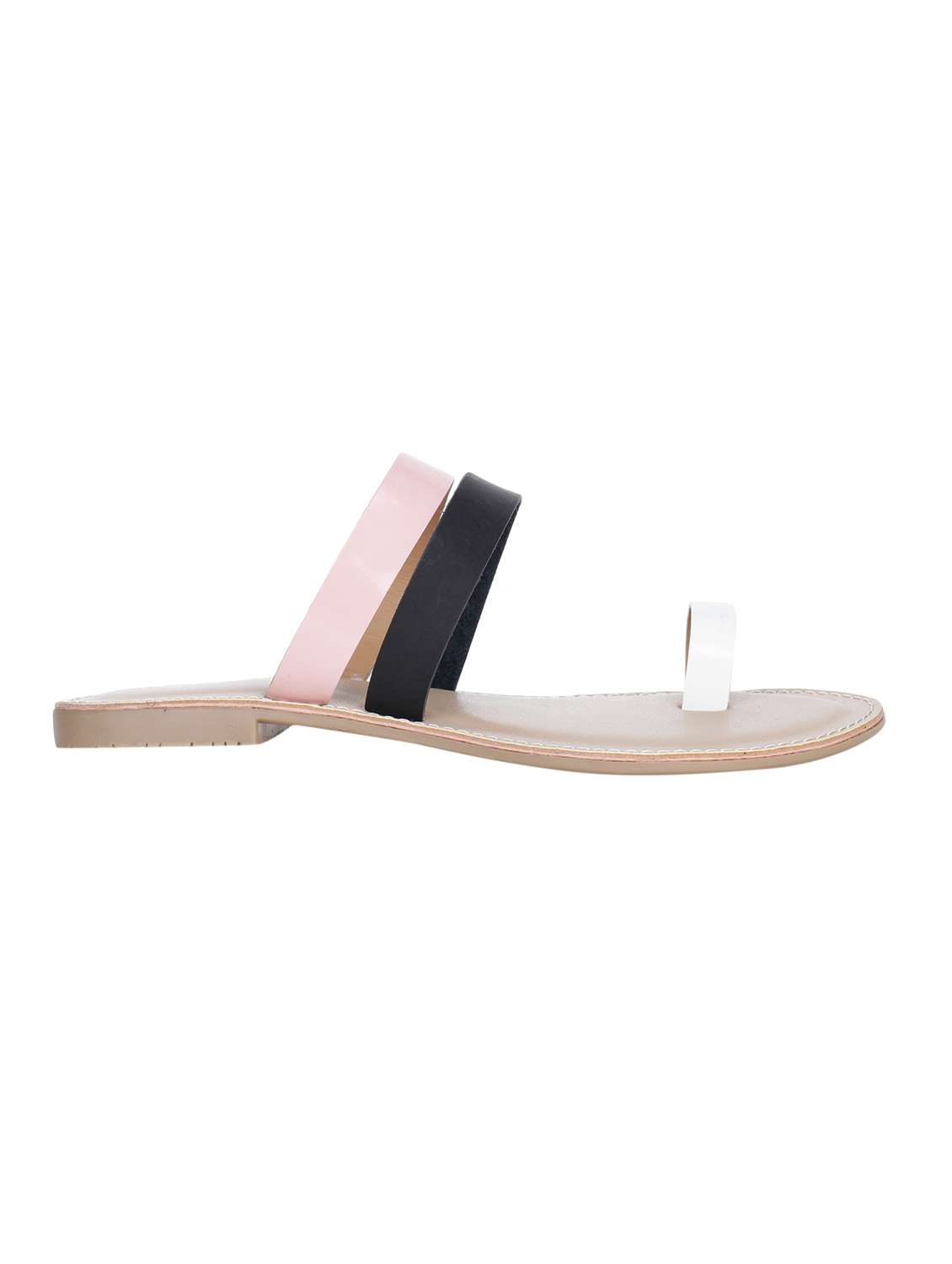 multi colored one toe sandals - 15881112 -  Standard Image - 1