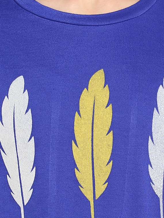 women's chest print sweatshirt - 15884270 -  Standard Image - 4