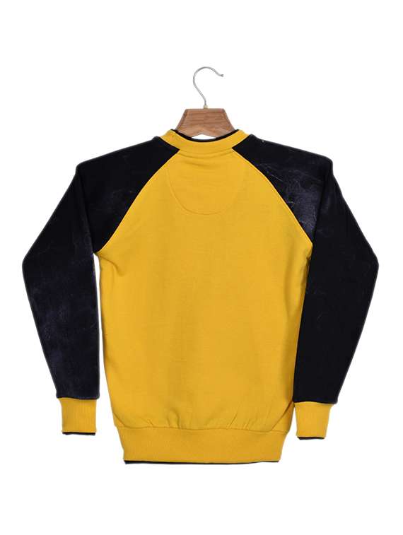 yellow cotton sweatshirt - 15884882 -  Standard Image - 1