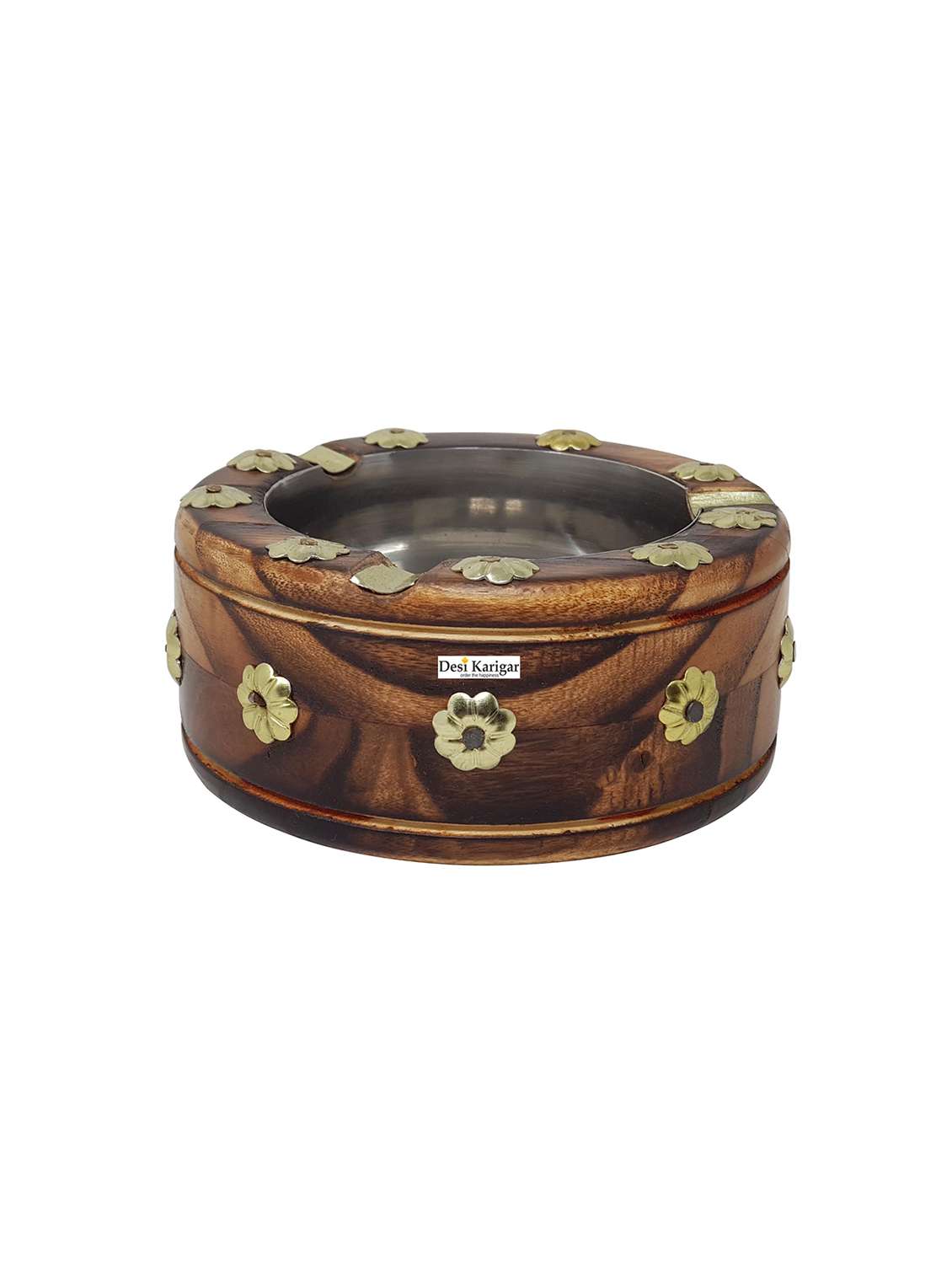 wooden premium quality antique ashtray 