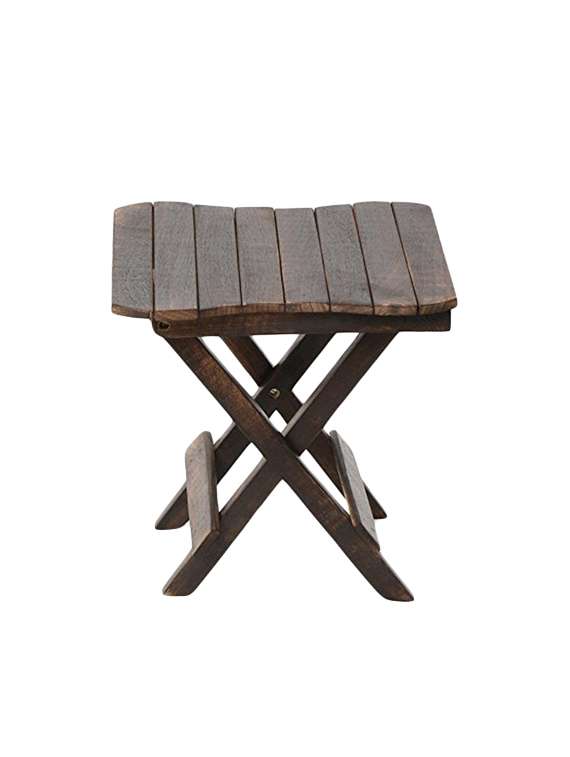 wooden beautiful design folding table for living room size(lxbxh-12x12x12) inch